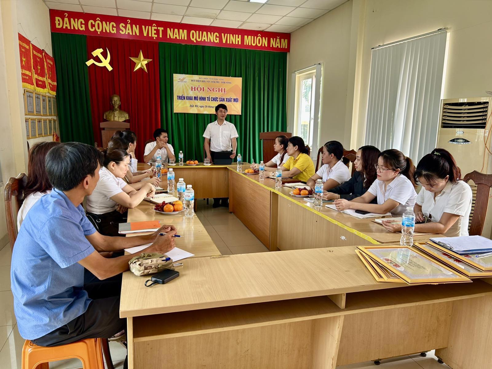 Triển khai mô hình tổ chức mới tại Bưu điện khu vực Đắk Mil – Đắk Song